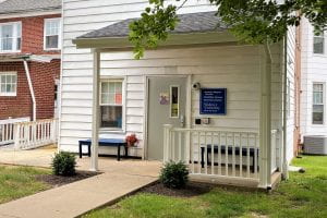 A picture of the the front entrance of Disabilities Services